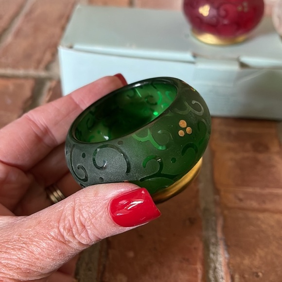 NIB PartyLite Festive Flair Tealight Trio - Picture 4 of 7